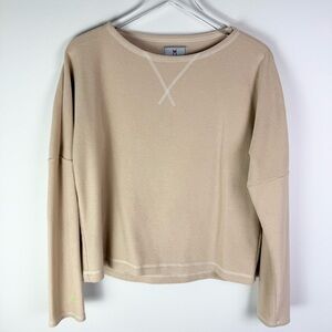 DUDLEY STEPHENS Somerset Sweatshirt in Natural Blush Terry Fleece